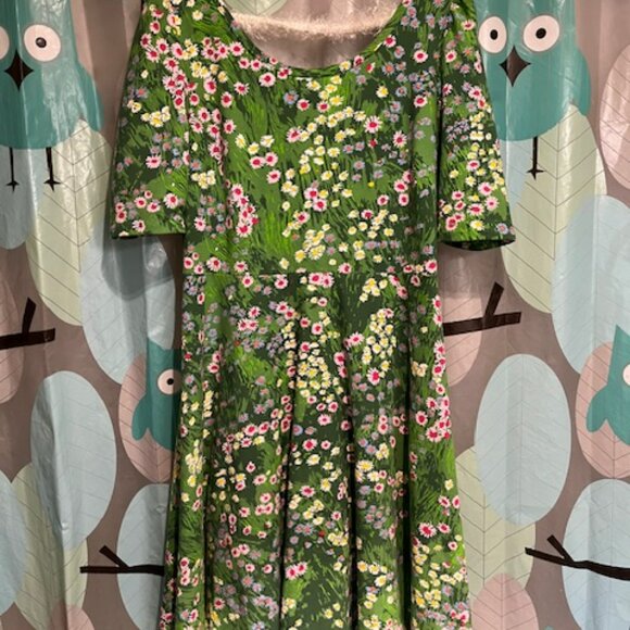 NWT sold-out Nooworks Natalie dress in Meadow - XL - Picture 1 of 5